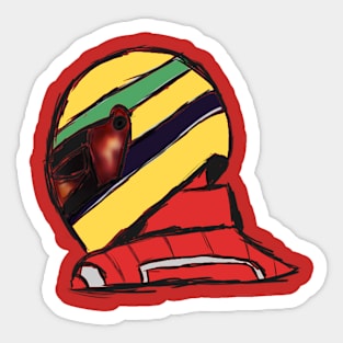 F1 Racer Sticker